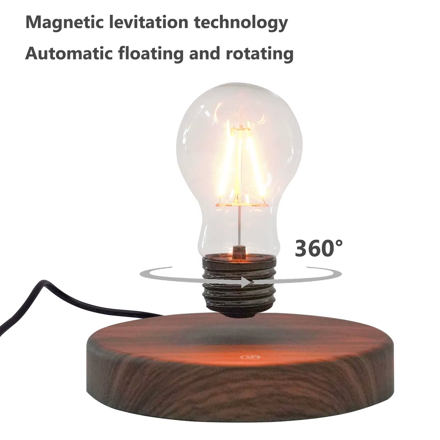 Magnetic Levitating Light Floating Lamp Bulb Anti-Gravity Home Decoration 12V