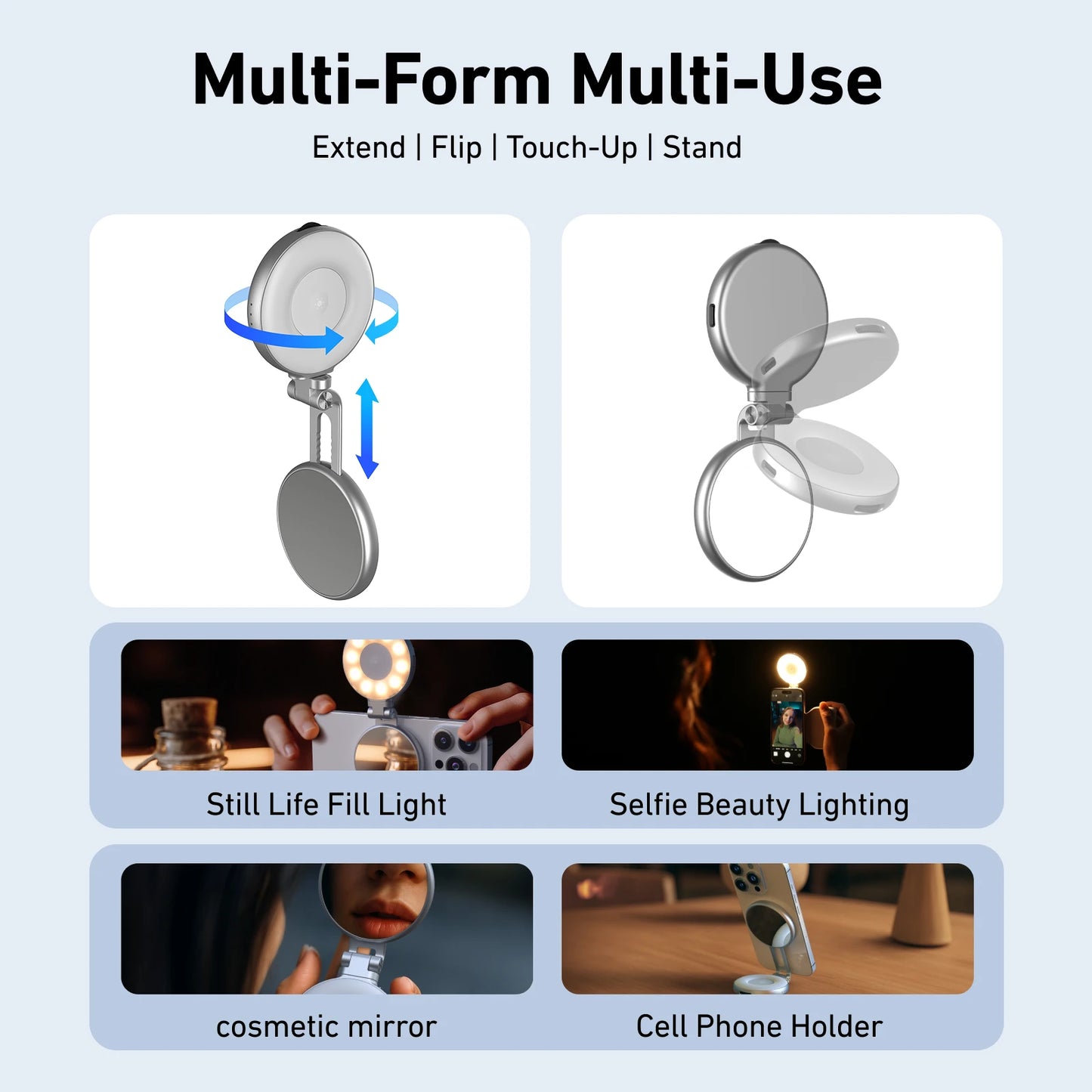 Phone Camera Shoot Hand Grip Magnetic 